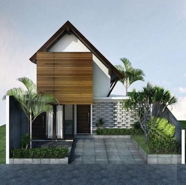 Desain Rumah Tropis Sederhana 4 Desain Id